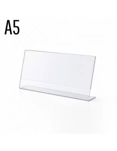 Porta menus inclinado de...