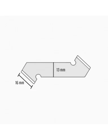Pièce de rechange 3 lames pour CUT500 Pièce de rechange 3 lames pour CUT500