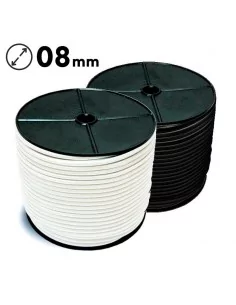 CORDÓN ELASTICO PARA INSTALACION DE LONAS CON OLLAOS 8mm diámetro