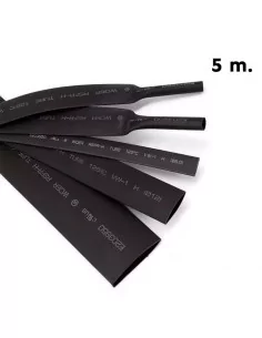 Tubo termo retrátil preto 5m – Proteção para cabos e emendas 2
