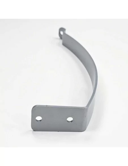 Support pour luminaire LED laqué gris avec vis de fixation Support pour luminaire LED laqué gris avec vis de fixation