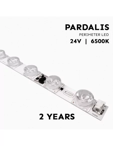 Tira led rígida para cajas de luz de gran formato. 95 cm 18 leds 6500K Modelo Pardalis