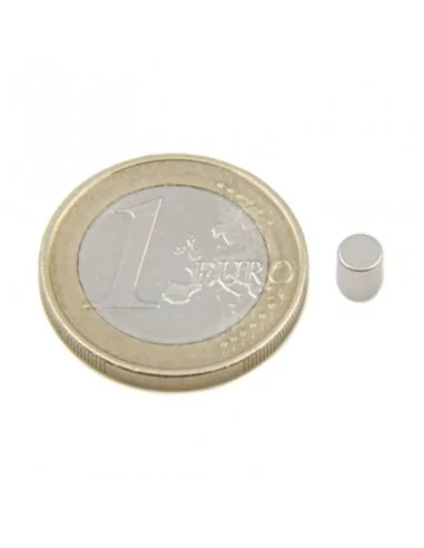 Disco de neodímio ⌀4×4 mm N42