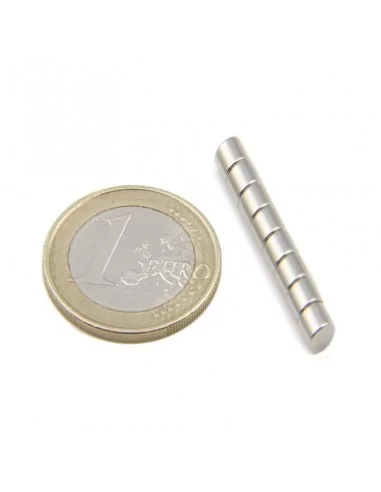 Disco de neodímio ⌀4×4 mm N42