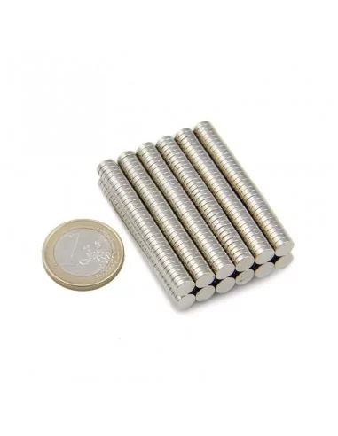 Disco de neodímio ⌀6 × 1.5 mm N35 Disco de neodímio ⌀6 × 1.5 mm N35