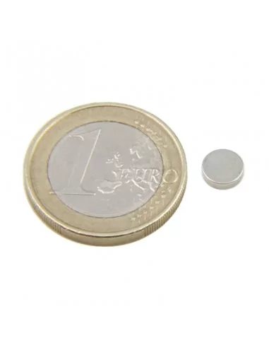 Disco de neodímio ⌀6 × 1.5 mm N35 Disco de neodímio ⌀6 × 1.5 mm N35