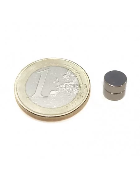 Disco de neodímio ⌀6.5 × 3 mm N52 Ni+Cu+Ni Disco de neodímio ⌀6.5 × 3 mm N52 Ni+Cu+Ni