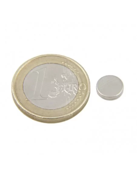 Disque en néodyme ⌀8 × 1.75 mm N35 Disque en néodyme ⌀8 × 1.75 mm N35