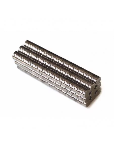 Disco de neodímio ⌀9.5 × 3 mm N52 Ni+Cu+Ni Disco de neodímio ⌀9.5 × 3 mm N52 Ni+Cu+Ni
