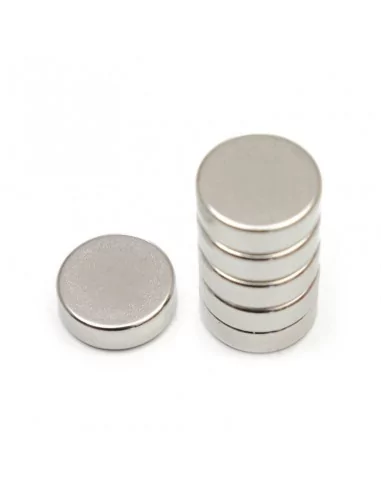 Disco de neodímio ⌀10 × 3 mm N35 Ni+Cu+Ni Disco de neodímio ⌀10 × 3 mm N35 Ni+Cu+Ni