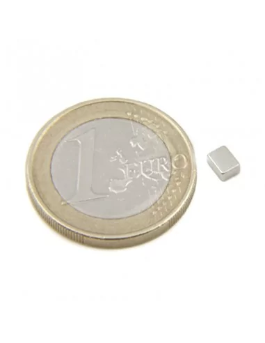 Bloco de neodímio 4×3×2 mm N35