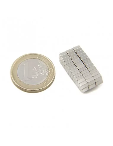 Bloco de neodímio 4×3×2 mm N35