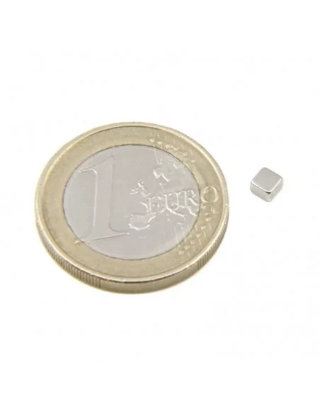 Bloque de neodimio 3×3×2 mm N35