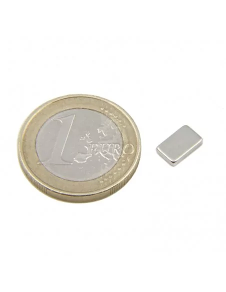 Bloco de neodímio 5×8×1.5 mm N48M