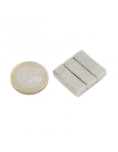 Bloco de neodímio 5×8×1.5 mm N48M