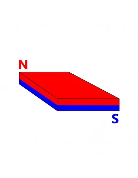 Bloque de neodimio 8×3.5×2 mm N35