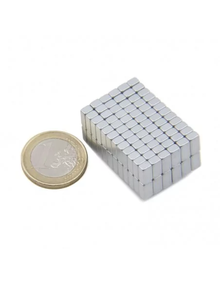 Bloco de neodímio 8×4×3 mm N45