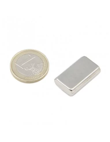Bloco de neodímio 12.7×25.4×6 mm N52 (OUT)
