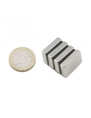 Bloque de neodimio 20 × 15 × 5 mm N35 Bloque de neodimio 20 × 15 × 5 mm N35