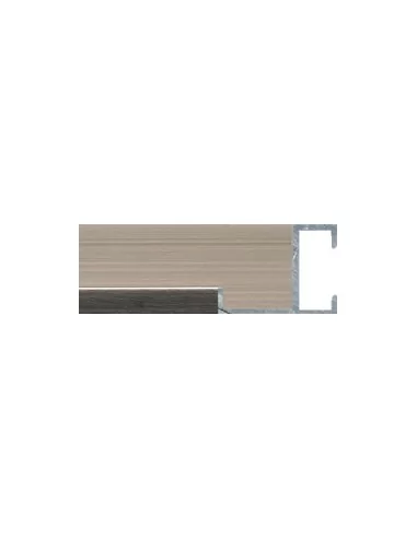 Moldura de aluminio minimalista para fotografia. AL-05 inoxidable