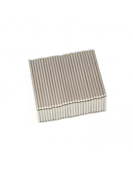 Bloque de neodimio 25 × 10 × 1 mm N35 Bloque de neodimio 25 × 10 × 1 mm N35