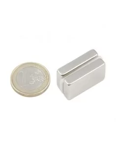 Bloco de neodímio 26 × 15.5 × 5.5 mm N35 2