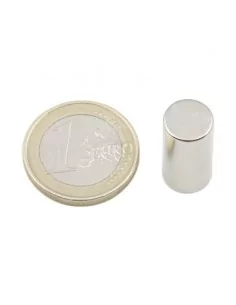 Barra cilíndrica de neodimio Ø10 × 20 mm N35