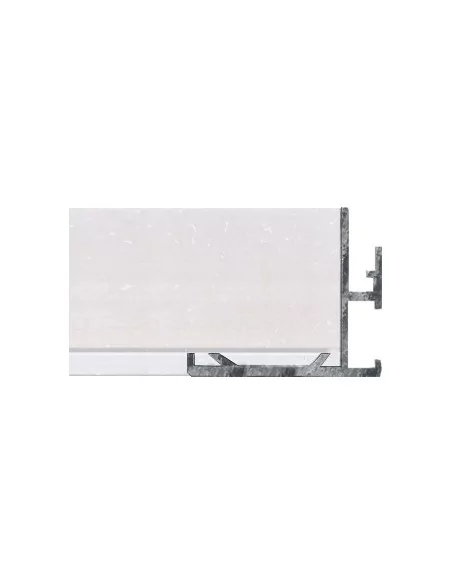 Moulage en aluminium pour cadres en verre 40mm. AL-08