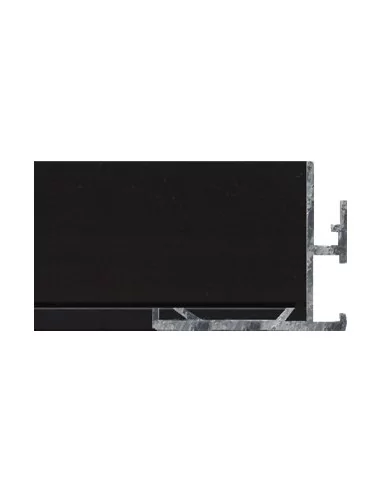 Moulage en aluminium pour cadres en verre 40mm. AL-08