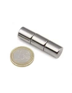 Barra cilíndrica de neodimio Ø12 × 15 mm N52 2