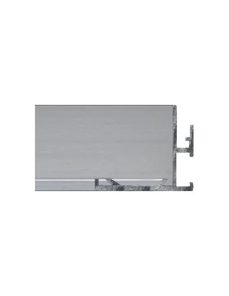 Moulage en aluminium pour cadres en verre 40mm. AL-08