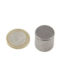 Barra cilíndrica de neodimio Ø19 × 19 mm N52