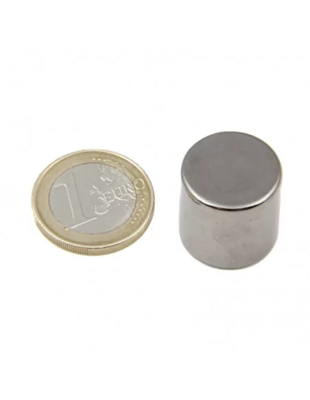 Barra cilíndrica de neodimio Ø19 × 19 mm N52
