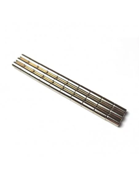 Barra cilíndrica de neodimio ⌀5 × 10 mm N35 Barra cilíndrica de neodimio ⌀5 × 10 mm N35
