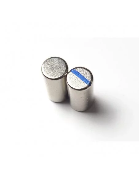 Barra cilíndrica de neodimio ⌀5 × 10 mm N35 Barra cilíndrica de neodimio ⌀5 × 10 mm N35