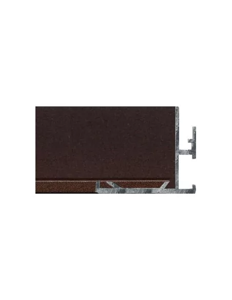 Moulage en aluminium pour cadres en verre 40mm. AL-08