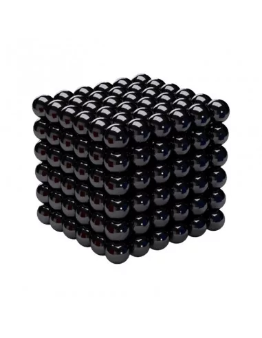 Esfera de neodimio ⌀3 mm N35 epoxy negro Pack 216 unidades