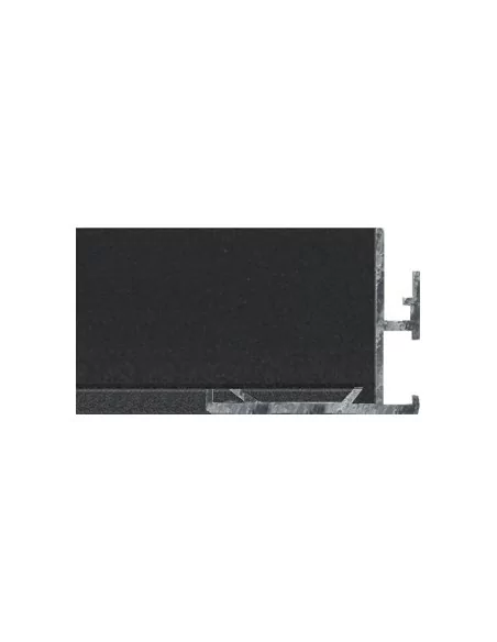 Moulage en aluminium pour cadres en verre 40mm. AL-08