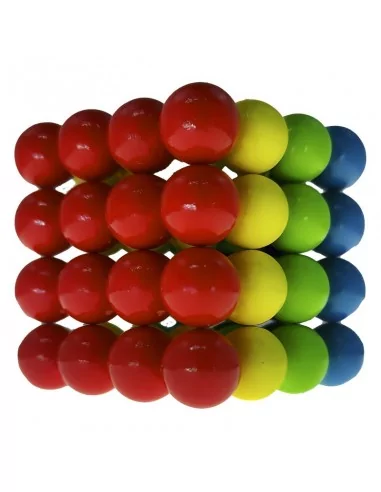 Sphère en néodyme ⌀10 mm 4 couleurs Pack 64 unités