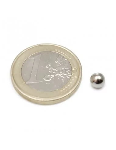 Sphère en néodyme ⌀5 mm N35