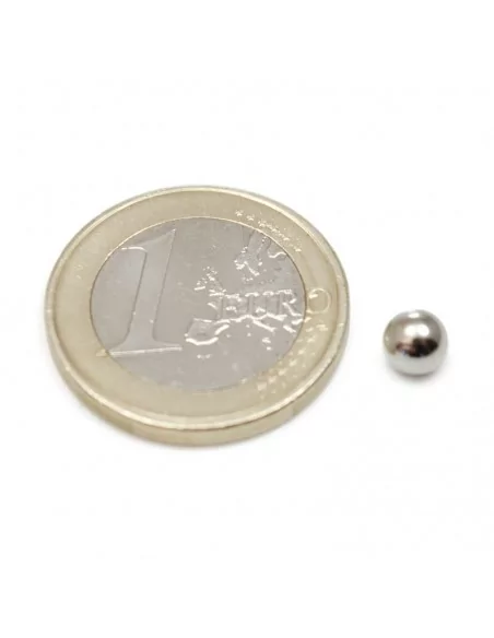 Sphère en néodyme ⌀5 mm N35