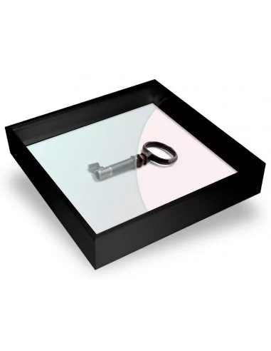 Moldura de alumínio para quadros tipo vitrine 40mm. AL-08