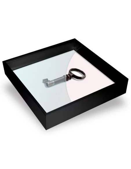 Moldura de alumínio para quadros tipo vitrine 40mm. AL-08