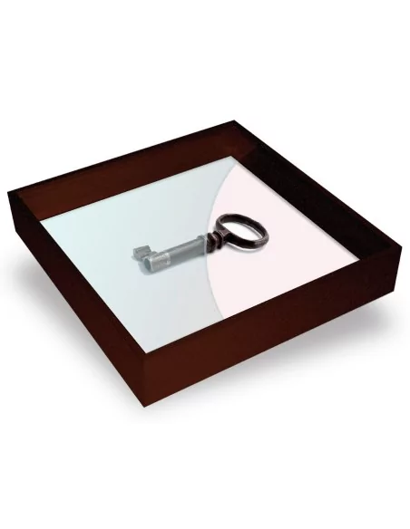 Moulage en aluminium pour cadres en verre 40mm. AL-08