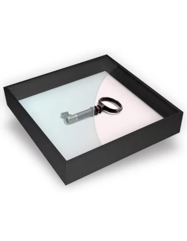 Moldura de alumínio para quadros tipo vitrine 40mm. AL-08