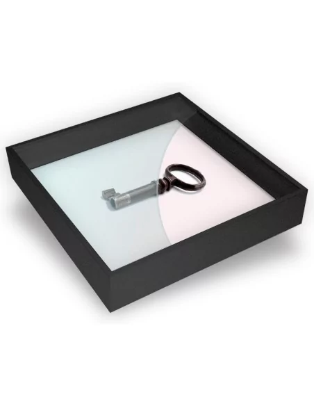 Moldura de alumínio para quadros tipo vitrine 40mm. AL-08