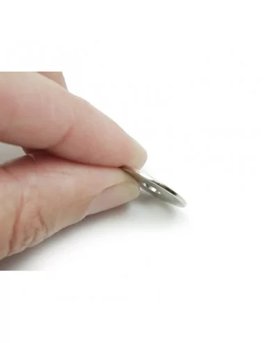 Anneau en néodyme ⌀17 × 1 mm N35 (avec trou ⌀5) Anneau en néodyme ⌀17 × 1 mm N35 (avec trou ⌀5)