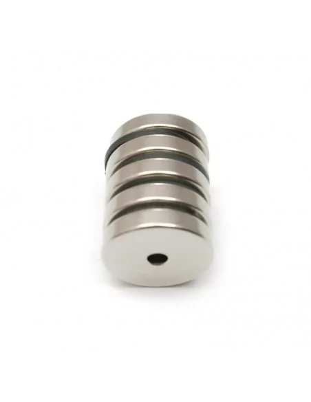 Aro de neodimio ⌀25 × 5 mm N35 (con agujero ⌀4.5)