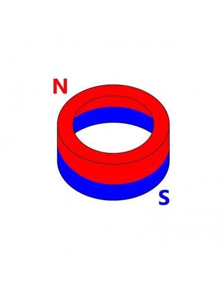 Aro de neodimio ⌀25 × 8 (⌀12) mm N35