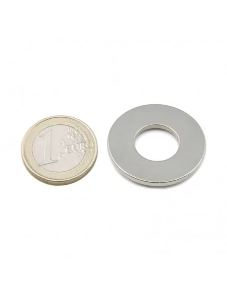Anel de neodímio ⌀30 × 2 (⌀13,5) mm N35